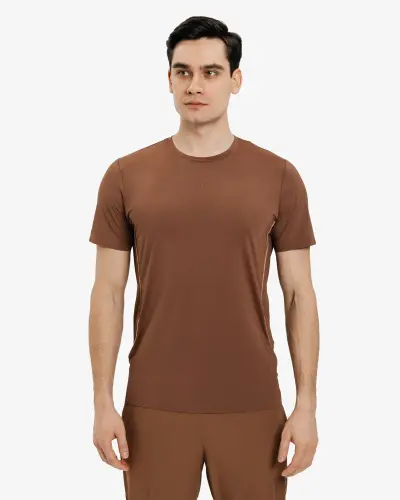 MASHQ QILISH UCHUN T-SHIRT - JIGARRANG 