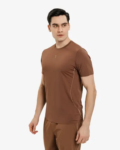 MASHQ QILISH UCHUN T-SHIRT - JIGARRANG - 7SABER (1)