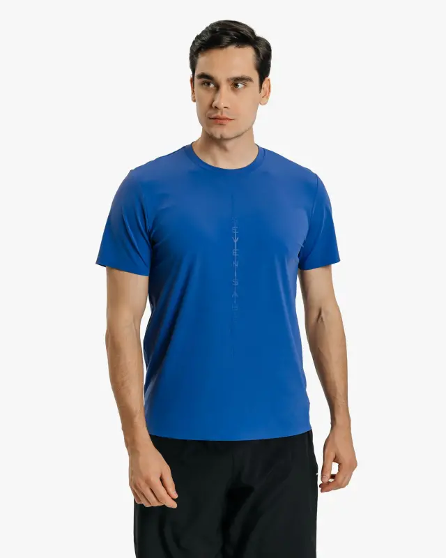 Mashq T-shirt - DODGER BLUE - 1