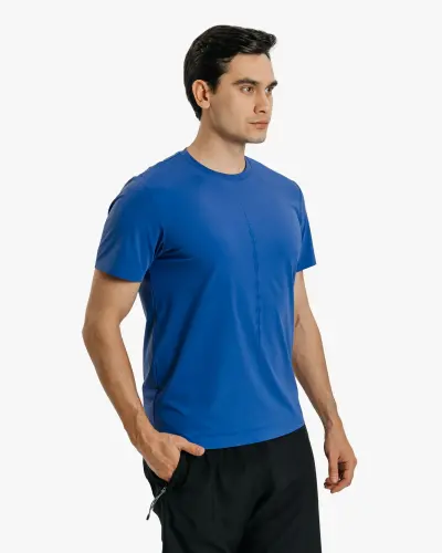 Mashq T-shirt - DODGER BLUE - 3