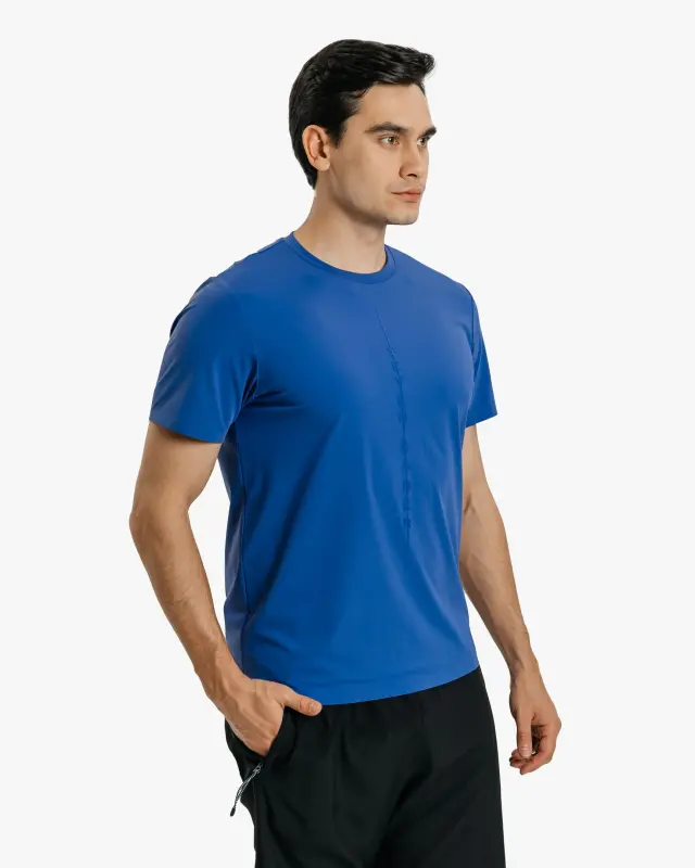 Mashq T-shirt - DODGER BLUE - 3
