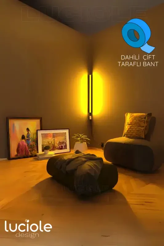 Masofadan boshqariladigan Led chiroq - Yotoq usti, TV yonida, mehmonxona - Rgb ko'p rangli Ledap13 - 5