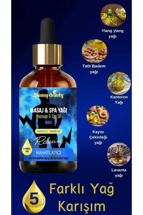 Massage Oil Aromatherapy Men Set 100 ml - 3