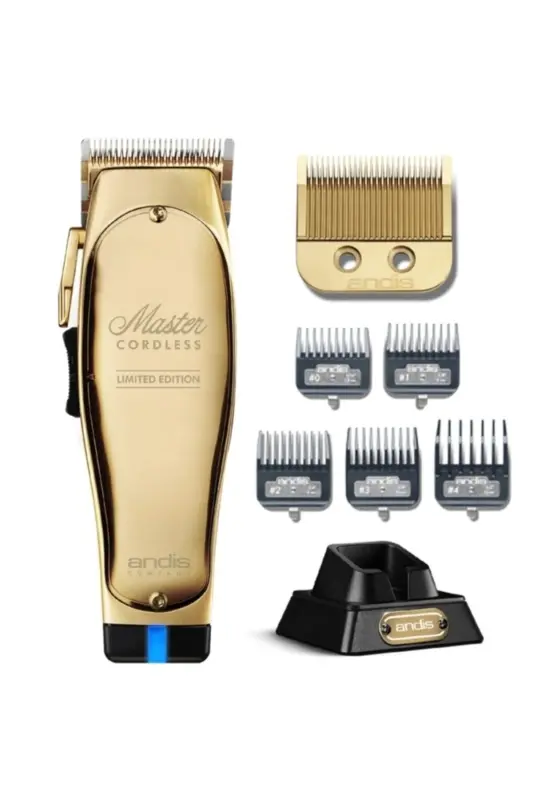 Master Cordless Trimmer Saç Ve Sakal Kesim Makinası Gold - Sınırlı Üretim - Altın - 2