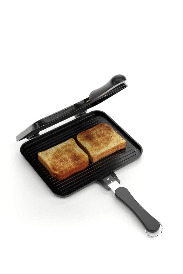 Master Toaster Granite Cast Iron Stove Top Hand Toast Machine St-101 - 7
