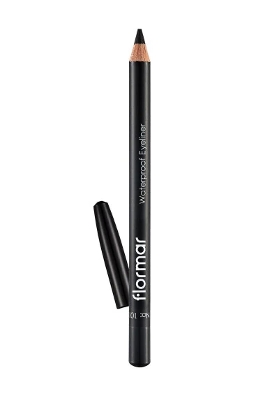 Mat Bitişli Suya Dayanıklı Göz Kalemi (SİYAH) - Waterproof Eyeliner - 101 Black Ice - 8690604109012-101 BLACK ICE - 2