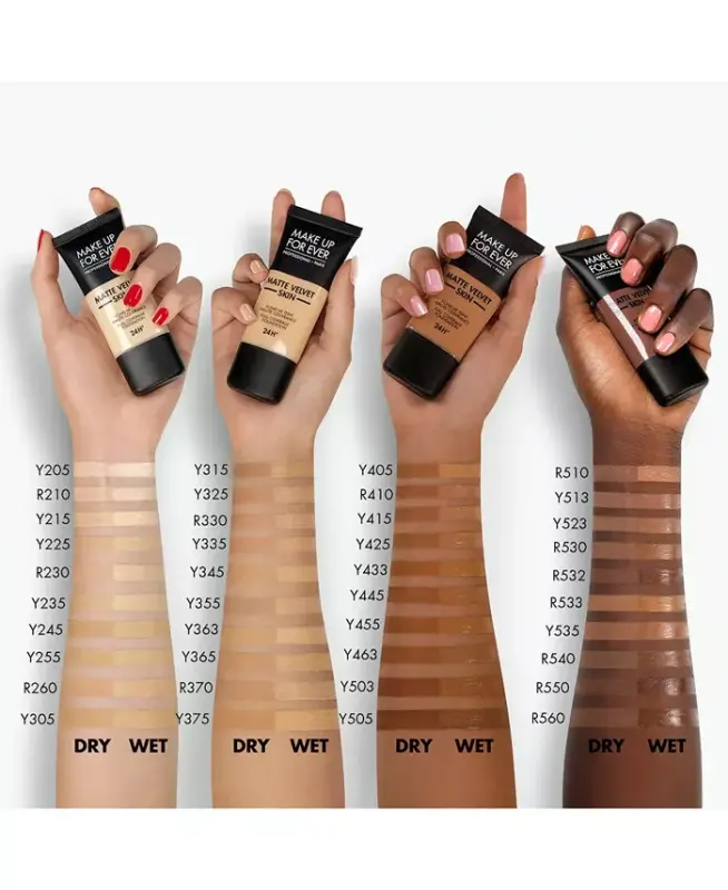 Matte Velvet Skin Full Coverage Foundation - Y535 - Chestnut - 3