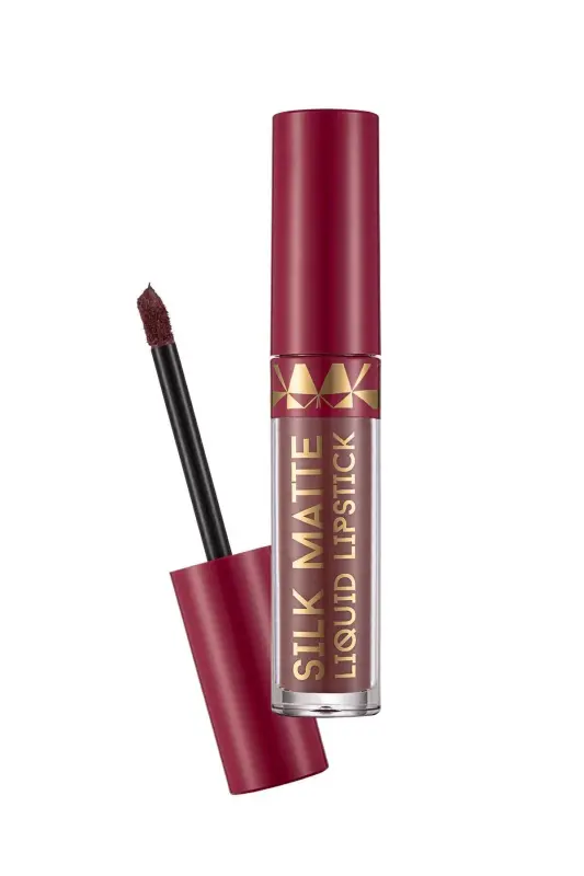 Mat Likit Ruj - Silk Matte Liquid Lipstick Chic Grape 028 8690604634682-28 CHIC GRAPE - FLORMAR