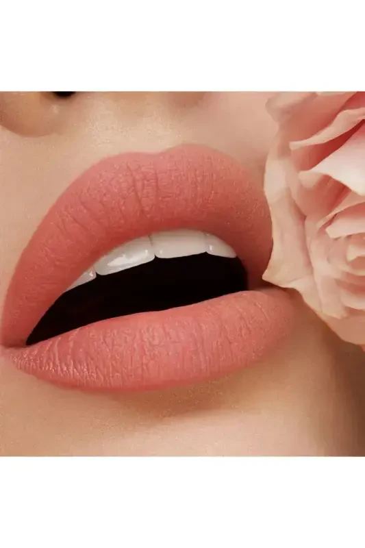 Mat Ruj - Powder Power Lipstick 01 - Velvety Beige-01 Velvety Beige - 3