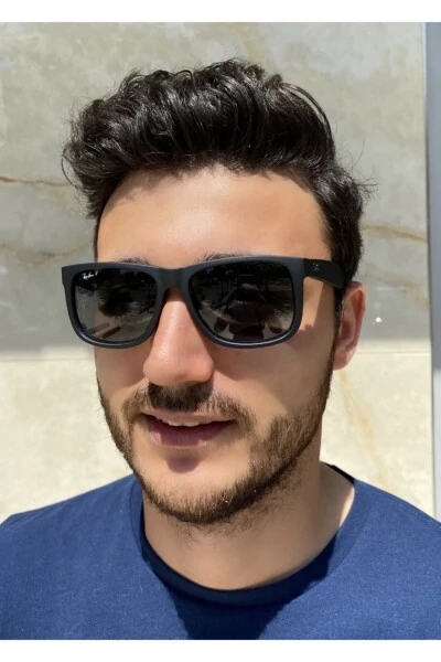 Mat Siyah Polarize Erkek Güneş Gözlüğü Rb 4165 622/t3 54-16 145-Mat Siyah - RAY-BAN