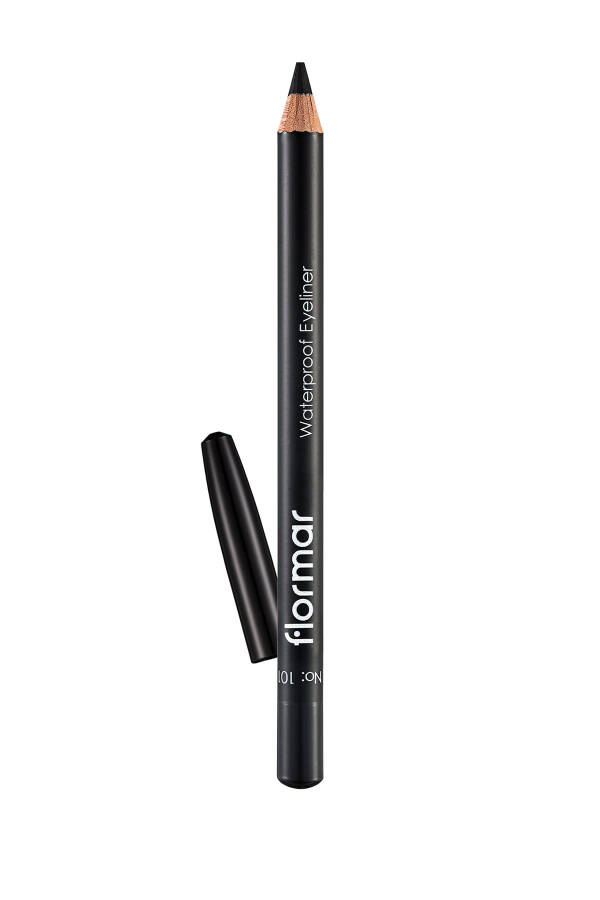 Mat tug'atishli suv o'tkazmaydigan ko'z qalam (QORA) - Waterproof Eyeliner - 101 Black Ice - 8690604109012 - 12