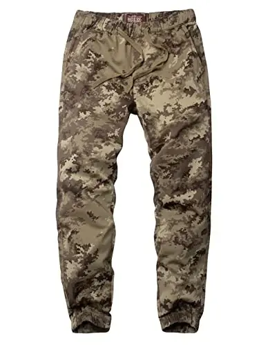 Match Men's Chino Jogger Pants - 1