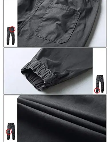 Match Men's Chino Jogger Pants - 5