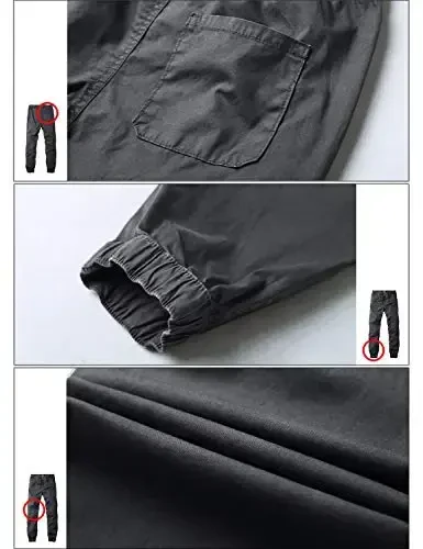 Match Men's Chino Jogger Pants - 5