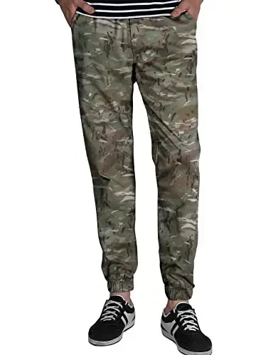 Match Men's Chino Jogger Pants 