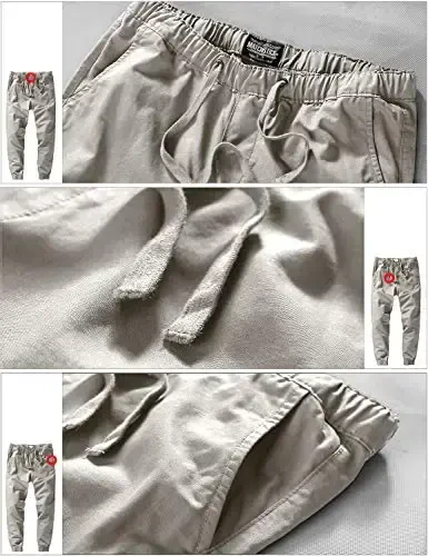 Match Men's Chino Jogger Pants - 4