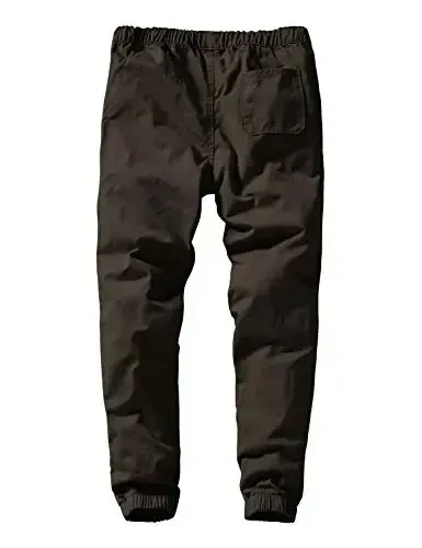 Match Men's Chino Jogger Pants - 3