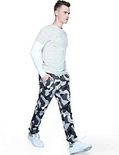 Match Men's Chino Jogger Pants - 3