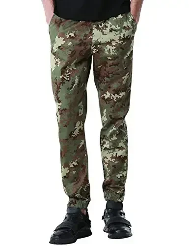 Match Men's Chino Jogger Pants - 1