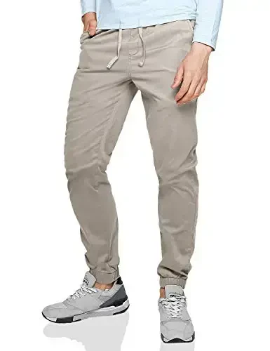 Match Men's Chino Jogger Pants - 1