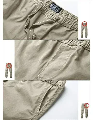 Match Men's Chino Jogger Pants - 4