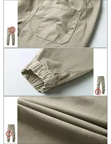 Match Men's Chino Jogger Pants - 5