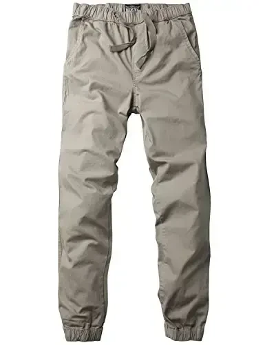 Match Men's Chino Jogger Pants - 2