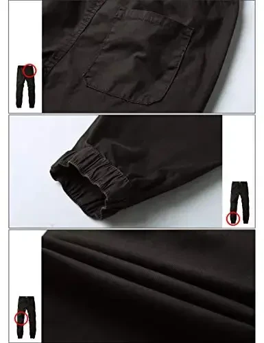 Match Men's Chino Jogger Pants - 5