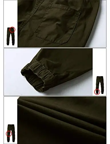 Match Men's Chino Jogger Pants - 5