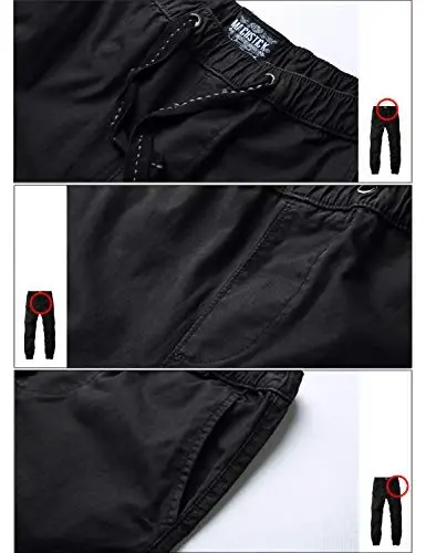 Match Men's Chino Jogger Pants - 4