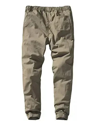 Match Men's Chino Jogger Pants - 3