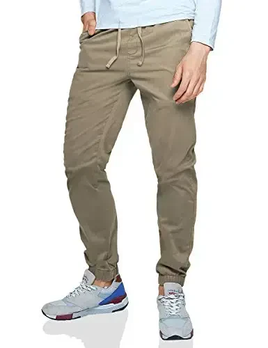 Match Men's Chino Jogger Pants - 1