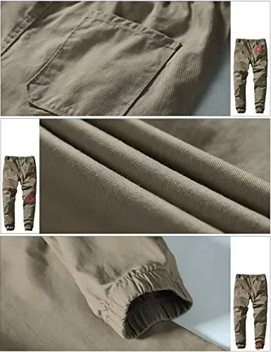 Match Men's Chino Jogger Pants - 5