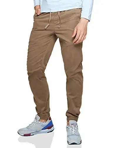 Match Men's Chino Jogger Pants - 1