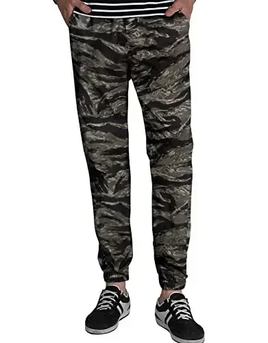 Match Men's Chino Jogger Pants - 1