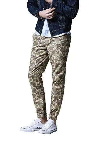 Match Men's Chino Jogger Pants - 1