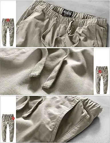 Match Men's Chino Jogger Pants - 4