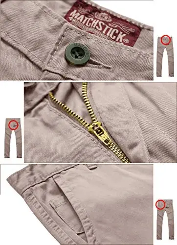 Match Erkek Slim Daralan Düz Ön Günlük Pantolon - 5