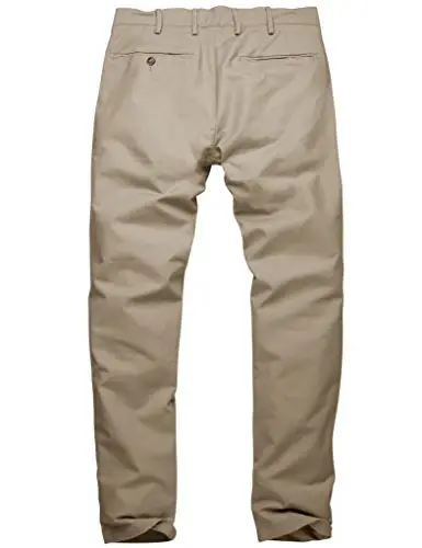 Match Men's Slim Tapered Stretchy Casual Pants - 3