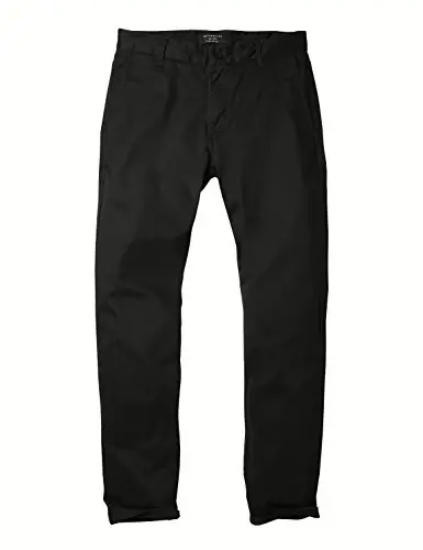 Match Men's Slim Tapered Stretchy Casual Pants - 2