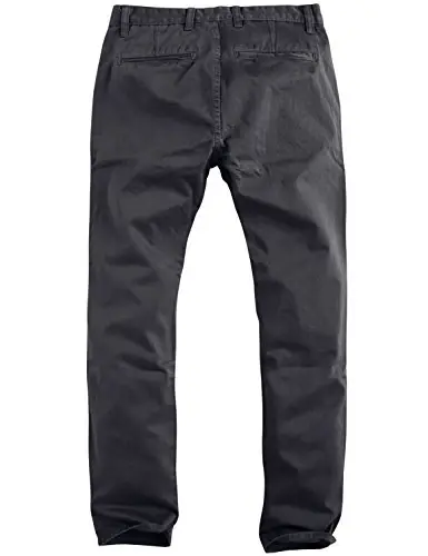 Match Erkek Slim Konik Düz Ön Günlük Pantolon - 4