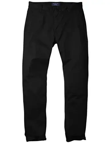 Match Men's Slim Tapered Stretchy Casual Pants - 2