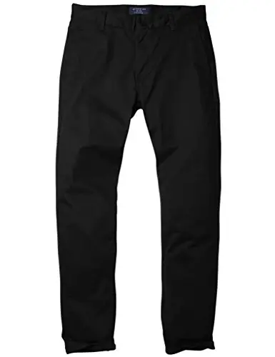 Match Men's Slim Tapered Stretchy Casual Pants - 5