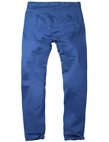 Match Men's Slim Tapered Stretchy Casual Pants #8105 - 3