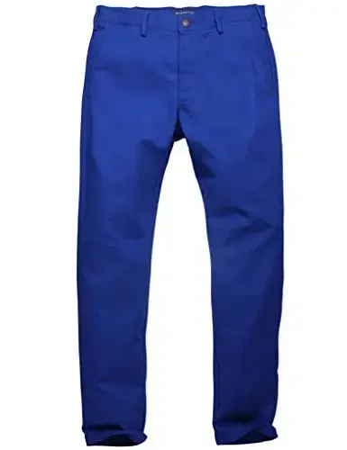 Match Men's Slim Tapered Stretchy Casual Pants - 2