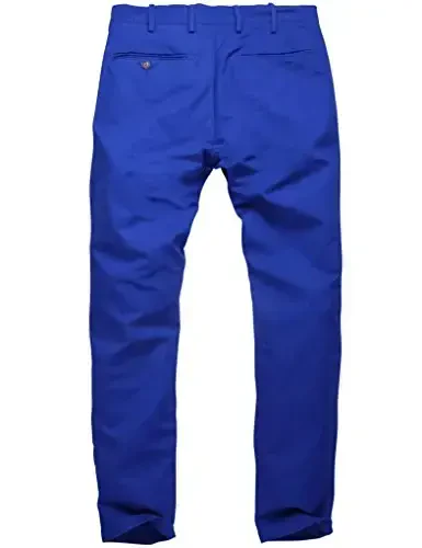 Match Men's Slim Tapered Stretchy Casual Pants - 3