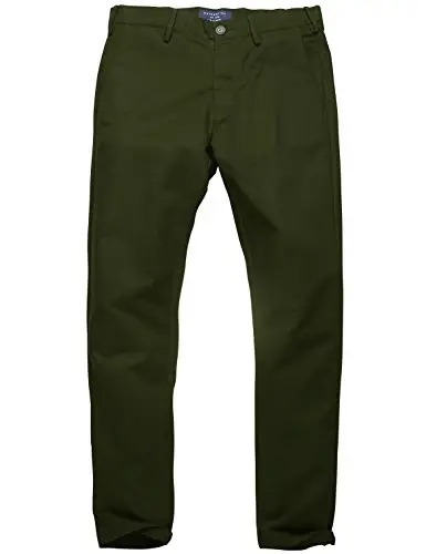 Match Men's Slim Tapered Stretchy Casual Pants #8105 - 3