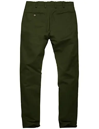 Match Men's Slim Tapered Stretchy Casual Pants #8105 - 4