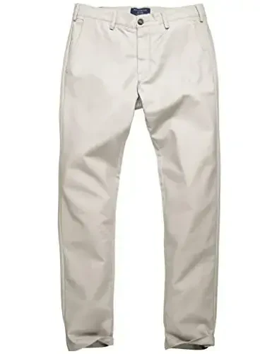 Match Men's Slim Tapered Stretchy Casual Pants #8105 - 2