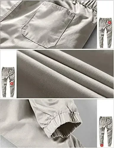 Match Men's Chino Jogger Pants - 5